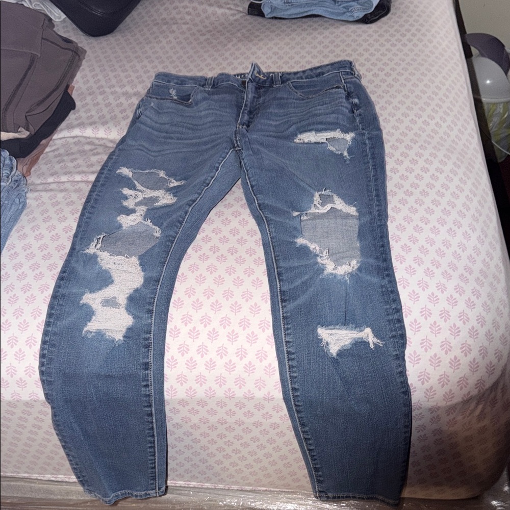 American Eagle Outfitters Classic Blue Denim Jeans